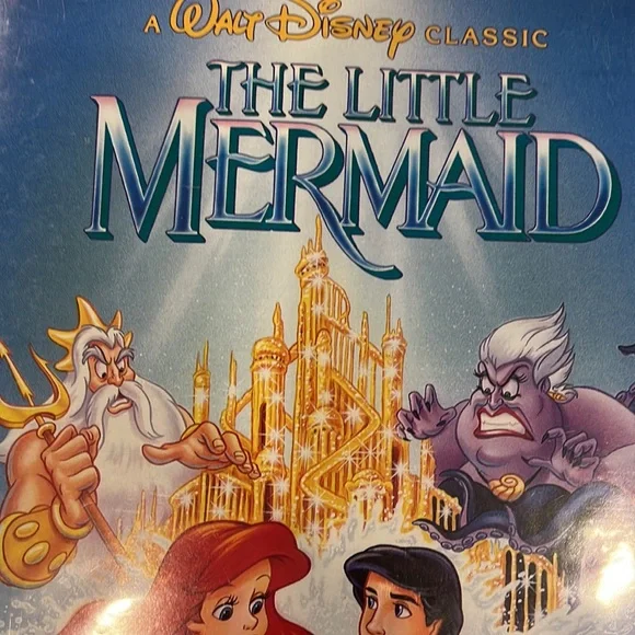 Rare!! Banned cover, first edition THe Little Mermaid